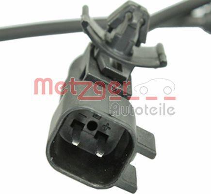 Capteur ABS (Capteur de vitesse de roue) METZGER ref. 0900875